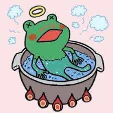 茹で蛙